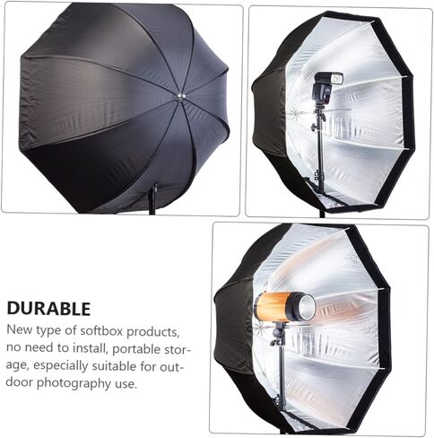 COHEALI مثمنة التصوير الفوتوغرافي Softbox مظلة ضوء مربع، صورة Softbox للاستوديو وإضاءة الفيديو، الناشر لينة ضوء المعدل للمصورين المحترفين in Kuwait