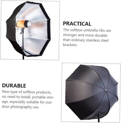 COHEALI مثمنة التصوير الفوتوغرافي Softbox مظلة ضوء مربع، صورة Softbox للاستوديو وإضاءة الفيديو، الناشر لينة ضوء المعدل للمصورين المحترفين in Kuwait