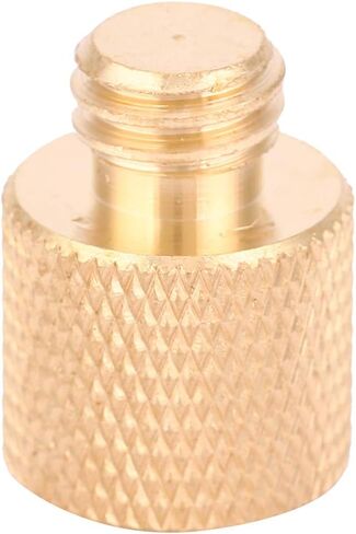 محول نحاسي 1/4 إلى 3/8، حامل برغي ثلاثي القوائم للكاميرا مع تصميم مضاد للانزلاق، لحامل ضوء التصوير الفوتوغرافي ولوحة التحميل السريع in Kuwait