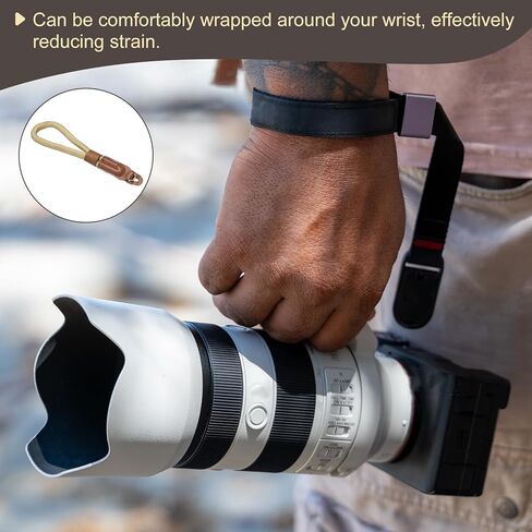 Camera Wrist Strap - Camera Hand Strap Safety Wristlet Lanyards String, Fits for DSLR SLR Digital Camera in Saudi Arabia