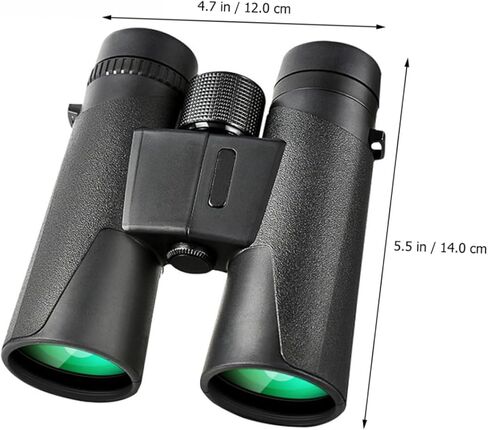 مناظير Toddmomy 10x42 عالية القوة للسفر ومشاهدة الطيور، مناظير رؤية ليلية احترافية مع بصريات متعددة المغلفة بالكامل للحفلات الموسيقية ومشاهدة المعالم السياحية in Kuwait