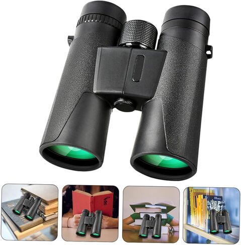 مناظير Toddmomy 10x42 عالية القوة للسفر ومشاهدة الطيور، مناظير رؤية ليلية احترافية مع بصريات متعددة المغلفة بالكامل للحفلات الموسيقية ومشاهدة المعالم السياحية in Kuwait