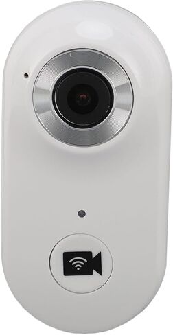 Drfeify 1080P WiFi Thumb Action Camera, Portable Wearable Body Worn Camera with Magnetic Mount Back, for iOS Players (White) in Saudi Arabia