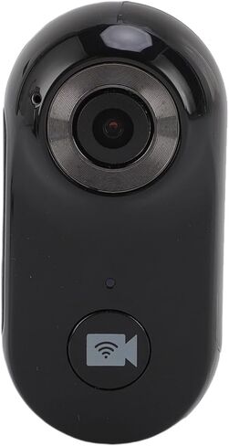 Drfeify 1080P WiFi Thumb Action Camera, Portable Wearable Body Worn Camera with Magnetic Mount Back, for iOS Players (White) in Saudi Arabia