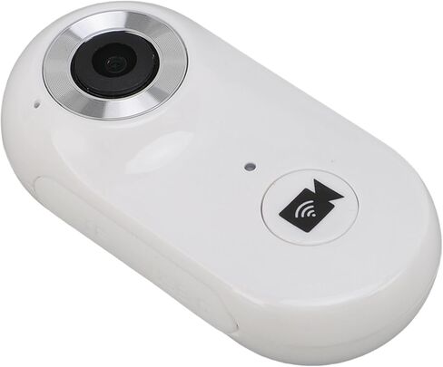 Drfeify 1080P WiFi Thumb Action Camera, Portable Wearable Body Worn Camera with Magnetic Mount Back, for iOS Players (White) in Saudi Arabia