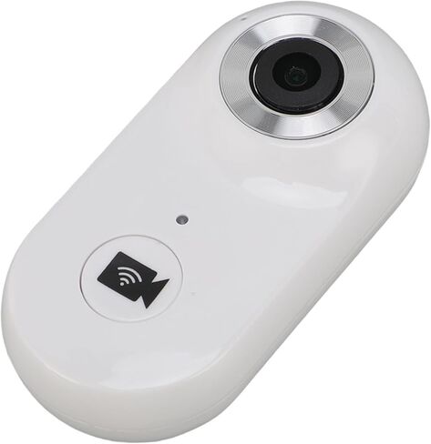 Drfeify 1080P WiFi Thumb Action Camera, Portable Wearable Body Worn Camera with Magnetic Mount Back, for iOS Players (White) in Saudi Arabia