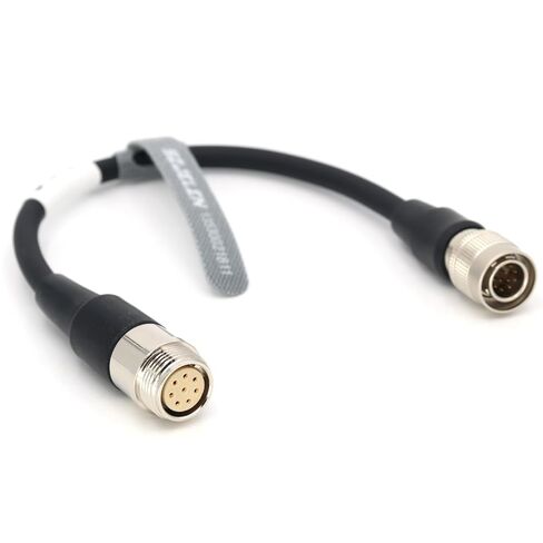 تاجيمي 8pin إلى 12Pin لكانون ZSD-300M إلى Fujinon عدسة الكاميرا كابل التحكم خط التحويل in Kuwait