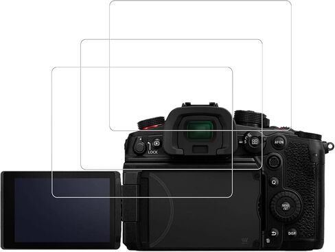 Screen Protector for Panasonic Lumix GH7 Mirrorless Camera, AR Ultra Clear Tempered Glass Screen Protector,Easy Installation,Anti-Scratch,HD Quality,(3 Pack) in Kuwait