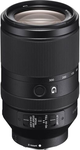 عدسة Sony FE مقاس 70-300 مم f/4.5-.6 G OSS، حزمة مع مجموعة مرشح 67 مم، وحقيبة، ومنظف، وتنظيف، وغطاء للربط in Kuwait