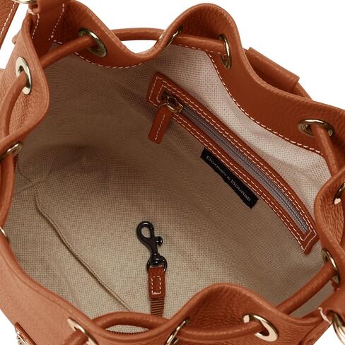 Dooney & Bourke Handbag, Lucca Leather Crossbody Drawstring in Saudi Arabia
