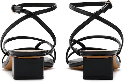 DOLCE VITA Shoes Karlos Sandals (Black Leather, 7.5) in Kuwait