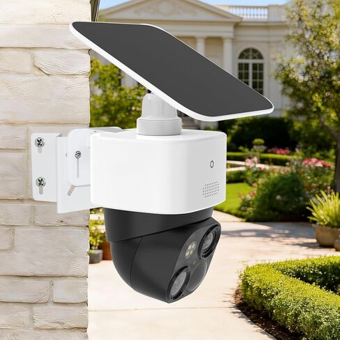 2 Pack Wall Corner Mount Compatible with Eufy SoloCam S340/E30/E42/Security 4G LTE Cam S330, PTZ Camera/Wyze Solar Cam Pan, 270° Wide-Angle Stainless Steel Monitoring Braket for Outdoor and Indoor in Saudi Arabia