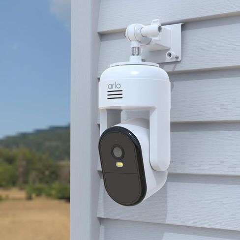 دعامة تثبيت جانبية من الفينيل لكاميرا Arlo Essential Pan Tilt Security Camera 2K وArlo Essential Indoor Pan Tilt Security Camera 2K (إصدار 2025) (أبيض) in Kuwait