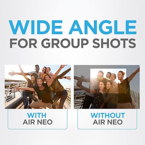 طائرة بدون طيار AirSelfie Air Neo Selfie Drone Mini مع كاميرا للبالغين والمبتدئين والأطفال وكاميرا 2K وطيران تلقائي والتقاط يعتمد على الذكاء الاصطناعي، بدون استخدام اليدين، ملاحة التطبيقات، طائرة بدون طيار صغيرة مع غطاء بنك طاقة من السيليكون in Kuwait
