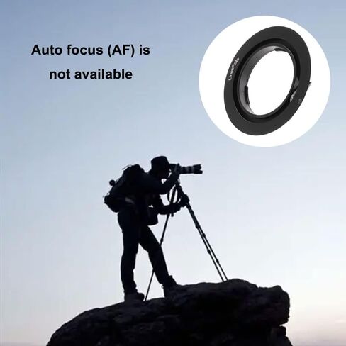 EXA-EOS Lens Adapter Ring for Exakta EXA Mount Lens for Canon EOS EF Mount Camera Metal Dual Purpose Adapter Ring Manual Focus in Kuwait
