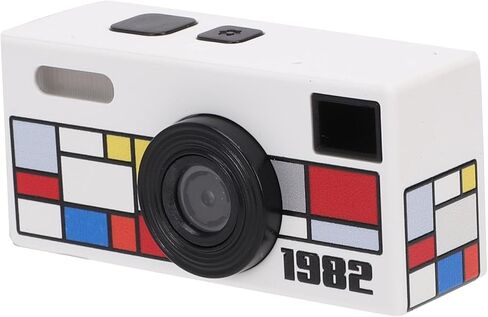 Goshyda 1080P High Definition Keychain Camera Compact Portable for Life Recording Travel Vintage Retro Tiny Digital Camera (White) in Saudi Arabia
