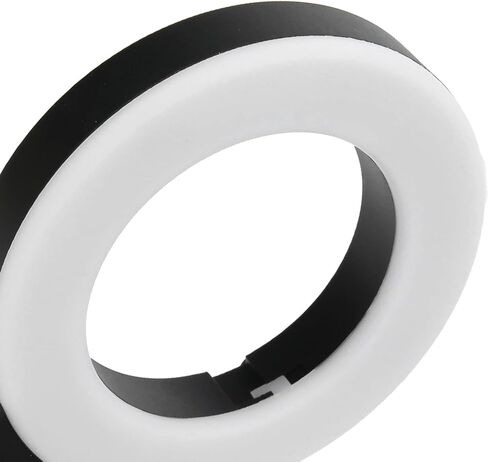 Yctze 4in LED ضوء خافت مع مشبك/حامل لأجهزة الكمبيوتر المحمول والكمبيوتر اللوحي وبث الفيديو المباشر in Kuwait