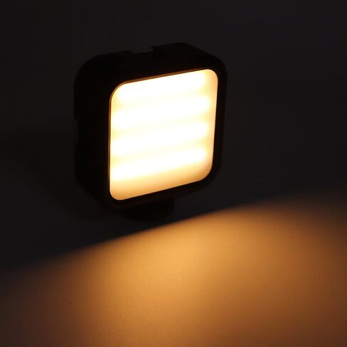 مصباح Yctze W62 Mini LED للتصوير الفوتوغرافي - 3 درجات حرارة ألوان، ضوء محمول قابل لإعادة الشحن للأماكن الخارجية in Kuwait