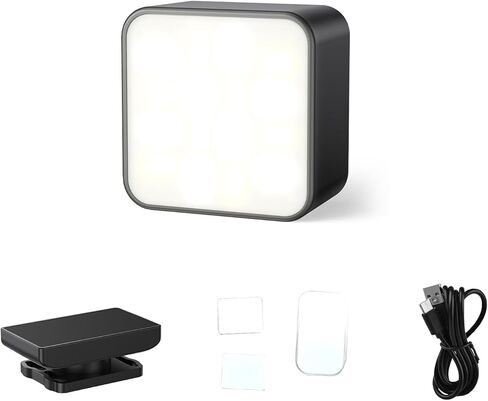 Sanpyl Magnetic LED Light for Action 6 Camera, Action Camera Vlogging Light Photography Fill Lighting with 3000K 4000K 6000K Adjustable Color Temperatures in Kuwait