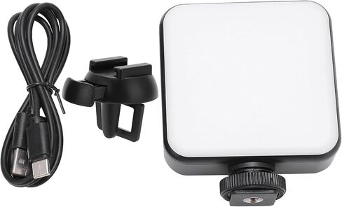 Yctze RGB Video Light for Photography - Portable 360° LED Camera Light 2500-9000K with Cold Shoe Mounts in Kuwait