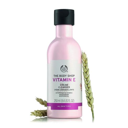 The Body Shop Vitamin E Cream Cleanser, For All Skin Types, Vegan, 8.4 Fl Oz in Saudi Arabia