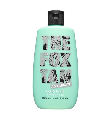 The Fox Tan Rapid Tanning Elixir 300ml | Natural Tanning Lotion & Accelerator | Dark, Flawless, Tan Skin | Streak-Free Tanning | Tanning Lotions & Oils For Melanin Production | Australian Made | Vegan | Cruelty Free in Saudi Arabia