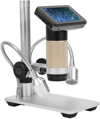 Soldering Digital Microscope, 10X-300X Magnification, 3MP Resolution, HDMI USB, Video Microscopes, Compatible Windows XP/7/8/10, for Phone Repairing in Kuwait