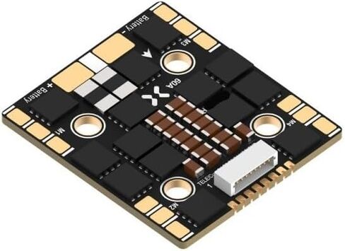 أجزاء طائرة بدون طيار DTRNYCZ لـ Foxeer Reape-r F4 Slim Mini ESC 128K 60A BL32 4in1 9 ~ 40V 20mm M3 FPV Freestyle Racing ملحقات طائرة بدون طيار in Kuwait