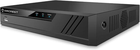 Amcrest 4K 8CH NVR (1080p/3MP/4MP/5MP/8MP) Network Video Recorder - Supports up to 8 x 8MP/4K IP Cameras, 8-Channel, Supports up to 10TB Hard Drive (No Built-in WiFi) (REP-NV4108-A2) (Renewed) in Saudi Arabia