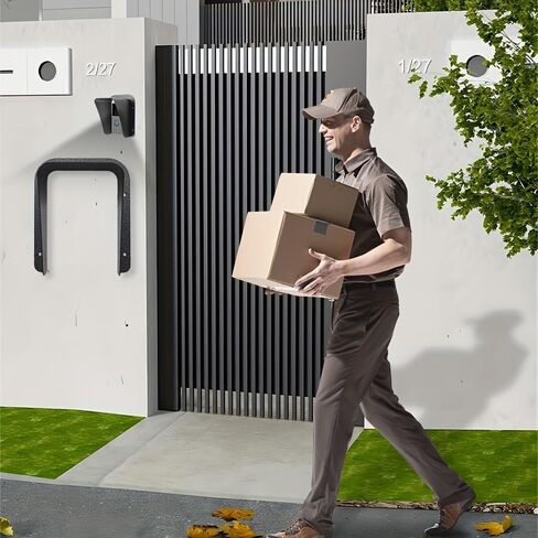 غطاء جرس باب معدني مقاوم للطقس - درع مطر عالمي متوافق مع Ring وBlink وGoogle والمزيد (يناسب الأجهزة التي يصل عرضها إلى 3.9 بوصة) in Kuwait