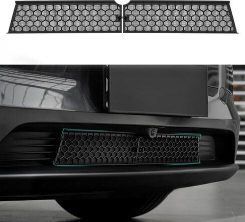 حشوة شبكية أمامية من REFORM DESIGN متوافقة مع 2025 2026 Tesla Model Y Juniper Air Vent Cover Guard بديل لملحقات Tesla Model Y in Saudi Arabia