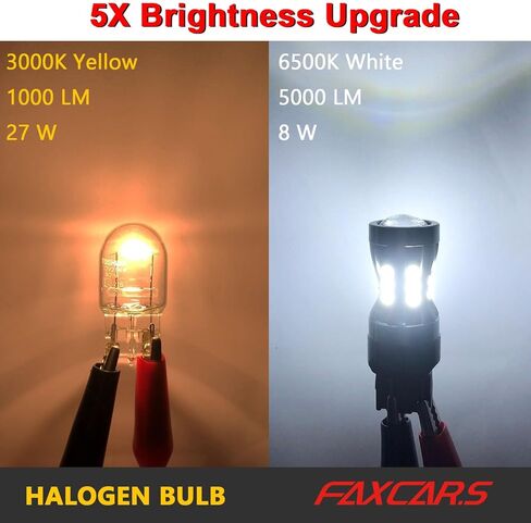 7440 W21W 7443 LED LED Backup Lamp for RAM 1500 2500 3500 4500 5500 مصابيح إضاءة عكسية 2020 2021 2022 2023 2024 2025 ، 6500K White 500 ٪ White 12V Plight 12V Play and Play ، Pack of 2 in Saudi Arabia