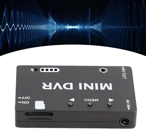 Mini FPV DVR Module, NTSC PAL Switchable Built in Battery Video Audio FPV Recorder for RC Model in Kuwait