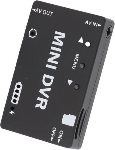 Mini FPV DVR Module, NTSC PAL Switchable Built in Battery Video Audio FPV Recorder for RC Model in Kuwait
