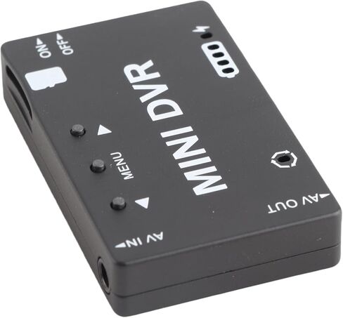 Mini FPV DVR Module, NTSC PAL Switchable Built in Battery Video Audio FPV Recorder for RC Model in Kuwait