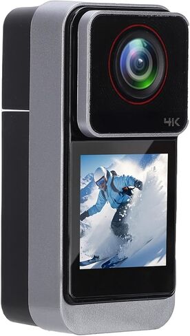 كاميرا فاباتر 4K، كاميرا 20 ميجابكسل 4K واي فاي EIS تحت الماء يمكن ارتداؤها مع حافظة مقاومة للماء لمدونات الفيديو والجري وركوب الدراجات والسباحة in Kuwait
