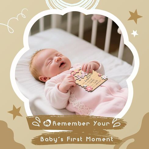 لافتة إعلان الطفل، لافتة Hello World Newborn للمستشفى، على الوجهين، أفكار لإعلانات الطفل، دعائم تصوير للترحيب بحديثي الولادة في حضانة المستشفى للطفل in Kuwait