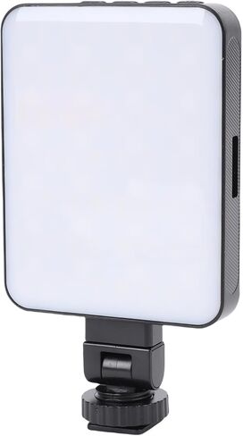 Zunate Magnetic Fill Light RGB LED Video Light, 360° Rotating Design for Livestreaming and Video Conferencing, Long Battery Life and Customizable Settings in Kuwait