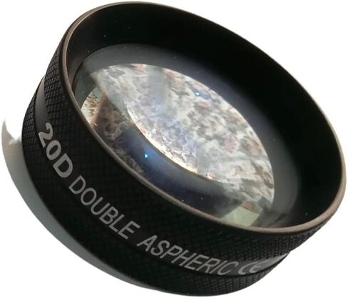 20D Double Aspheric Lens with Wooden Protective Case in Kuwait