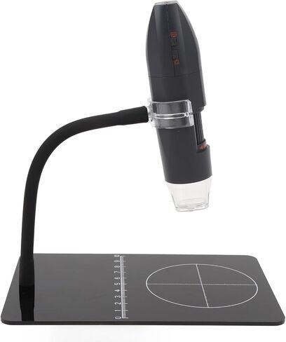 مجهر رقمي لاسلكي من كيكومي، كاميرا فحص USB عالية الدقة محمولة، تكبير 50x إلى 1000x مع 8 مصابيح LED للكمبيوتر والهاتف، يدعم وضع AP STA USB in Kuwait