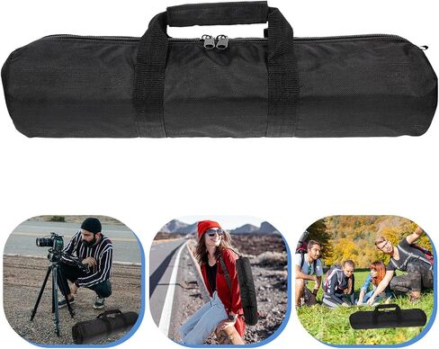 Mikikit Thickened Tripod Carrying Bag with Padded Zippered Closure 55cm X 13cm Waterproof Camera Accessories Case for Light Stand Mic Stand Transport in Kuwait