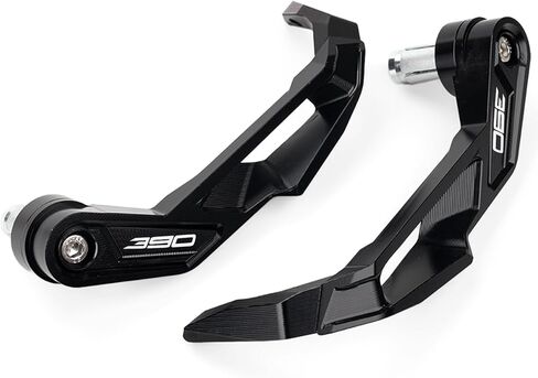 Compatible with 390 DUK 390 1290 790 690 250 DUK 200 125 RC390 390 Adventure Aluminum Motorcycle Handguards Brake Clutch Lever Guards Protector Accessories (Orange) in Saudi Arabia