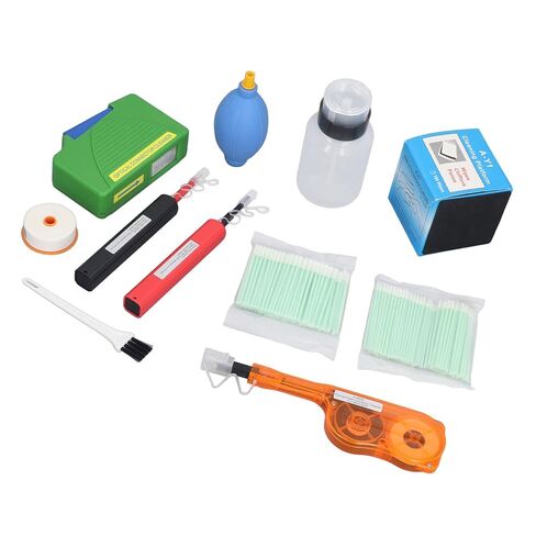 Garosa Fiber Optic Cleaning Kit, ABS Material, 1.25mm 2.5mm Cleaning Pens, Ideal for SC FC ST LC MU Connectors in Kuwait