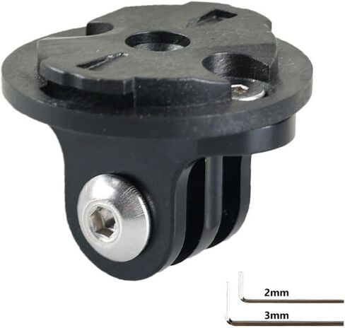 For Sport Camera And For Garmin Bicycle Computer Male Holder Adapter Bike Camera Mount Plus, Convenient Design(Male) in Saudi Arabia