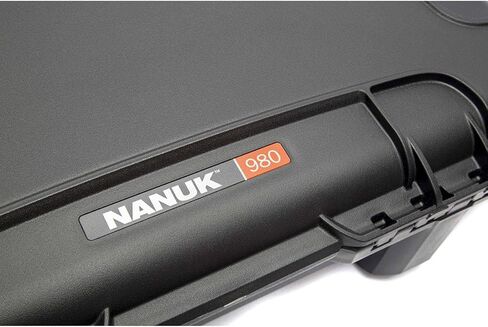 NANUK 980 حافظة صلبة مقاومة للماء مع فاصل مبطن، أسود in Kuwait