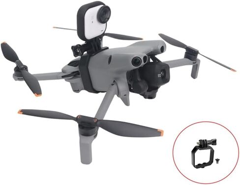 B44C لـ DJI Mini 5 PRO Drone 1/4 بوصة حامل تثبيت لولبي لكاميرات GO Ultra Action in Kuwait