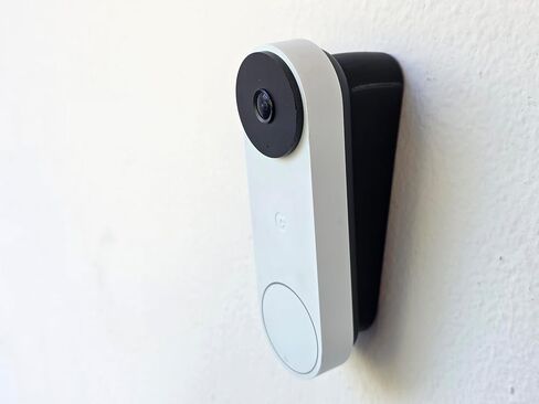 حامل إسفين بزاوية عمودية 10 درجات متوافق مع جرس Google Nest Doorbell (سلكي، الجيل الثاني والثالث)، دعامة إمالة للأسفل، غير متوافق مع بطارية Nest Doorbell in Kuwait