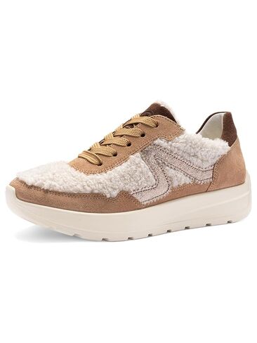 ara Women's New York Trainers, Biscuit, Off White, Mocha, 38.5 EU Wide in Kuwait