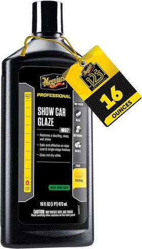 شمع منظف احترافي M0616 من Meguiar - مزيل الدوامات والخدوش، وملمع السيارة، وشمع السيارة في سائل واحد - خطوة واحدة للتفاصيل الاحترافية، 16 أونصة (قد تختلف التعبئة) in Saudi Arabia