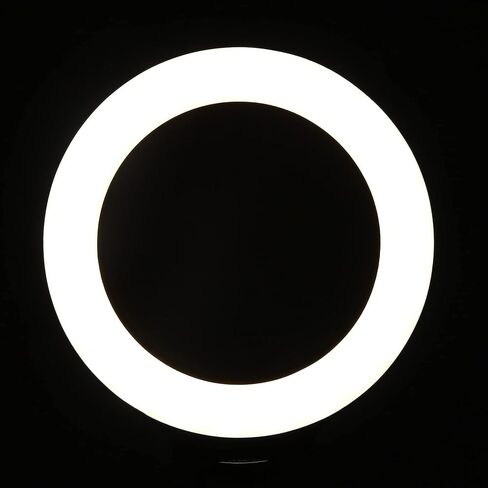 ضوء حلقة LED قابل للتعتيم مقاس 6.2 بوصة، ضوء ملء التصوير الفوتوغرافي مع حامل ثلاثي القوائم وحامل هاتف قابل للتعديل، 11 مستوى سطوع يعمل بمنفذ USB لاستوديو فيديو المكياج in Kuwait